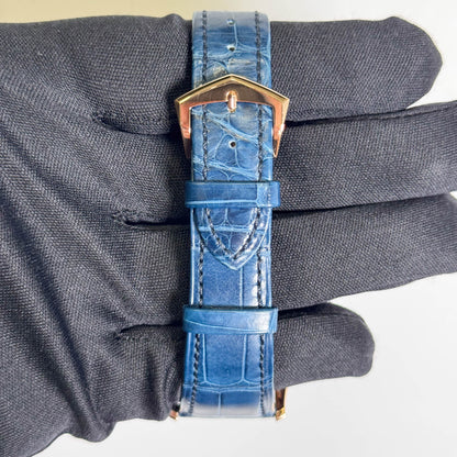 Patek Philippe Annual Calendar 42mm Blue Dial Watch Ref# 5905R-010