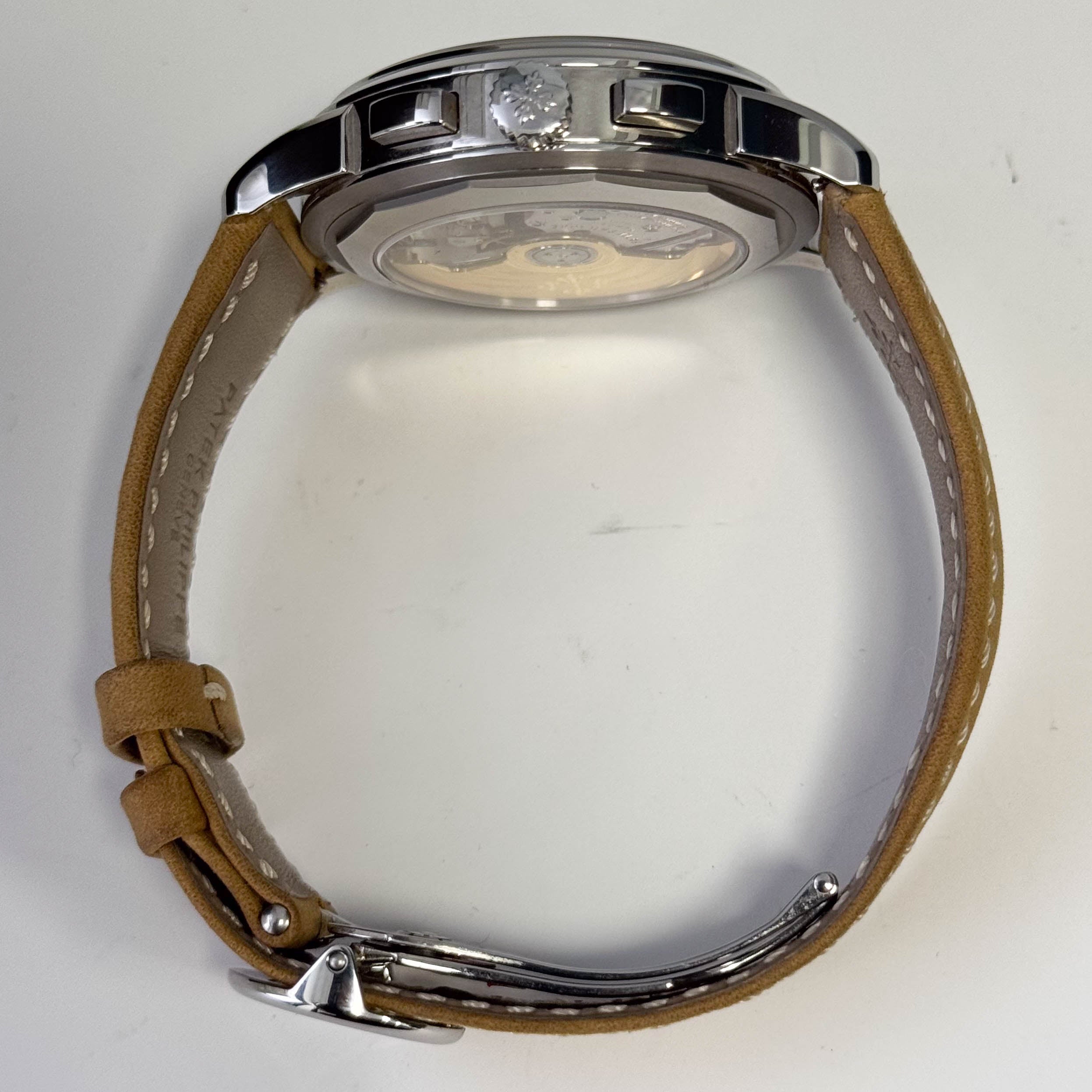 Patek Philippe Complications World Timer 41mm Salmon Dial Watch Ref# 5935A-001