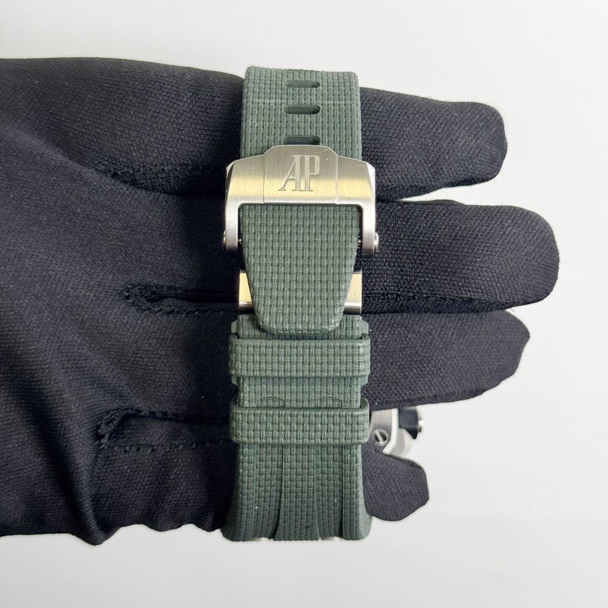 Audemars Piguet Royal Oak 42mm Green Dial Watch Ref# 26238TI.OO.A056CA.01