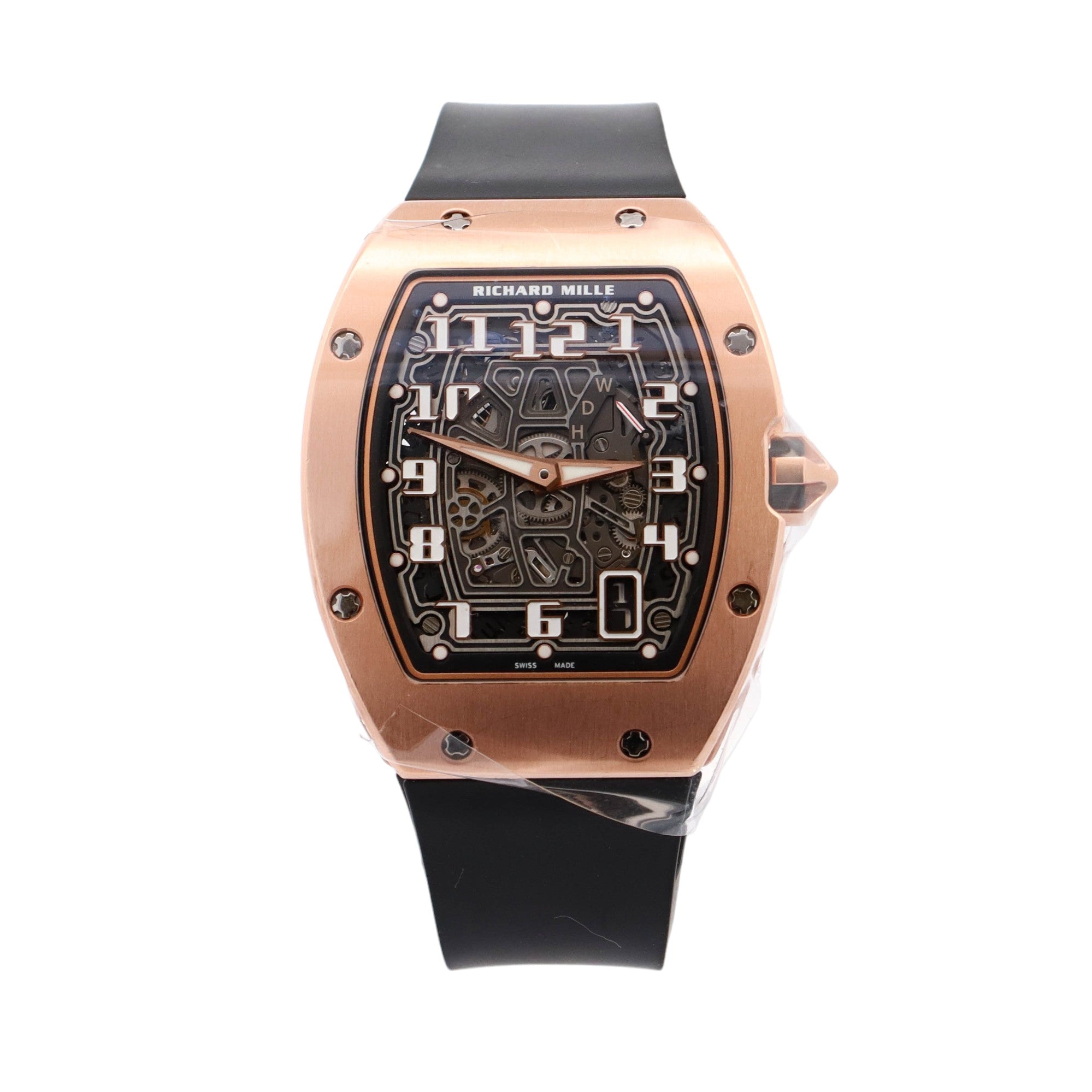 Richard Mille RM67-01 Rose Gold 38.7 x 47.5mm Skeleton Arabic Dial Watch Reference #: RM67-01 - Happy Jewelers Fine Jewelry Lifetime Warranty