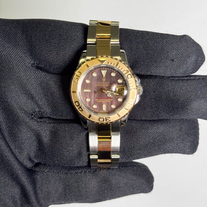 Rolex Yacht-Master 29mm MOP Dial Watch Ref# 169623 - Happy Jewelers Fine Jewelry Lifetime Warranty