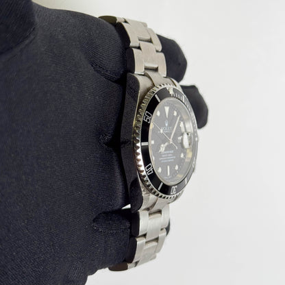 Rolex Submariner 40mm Black Dial Watch Ref# 16610