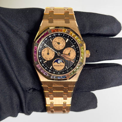 Audemars Piguet Royal Oak 41mm Black Dial Watch Ref# 26614OR.YY.1220OR.01