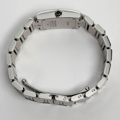 Cartier Tank Stainless Steel 20mm Ivory Dial Watch Ref# W51008Q3 - Happy Jewelers Fine Jewelry Lifetime Warranty