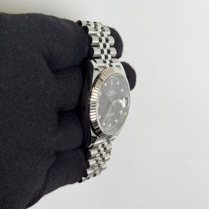 Rolex Datejust 41mm Rhodium Dial Watch Ref# 126334