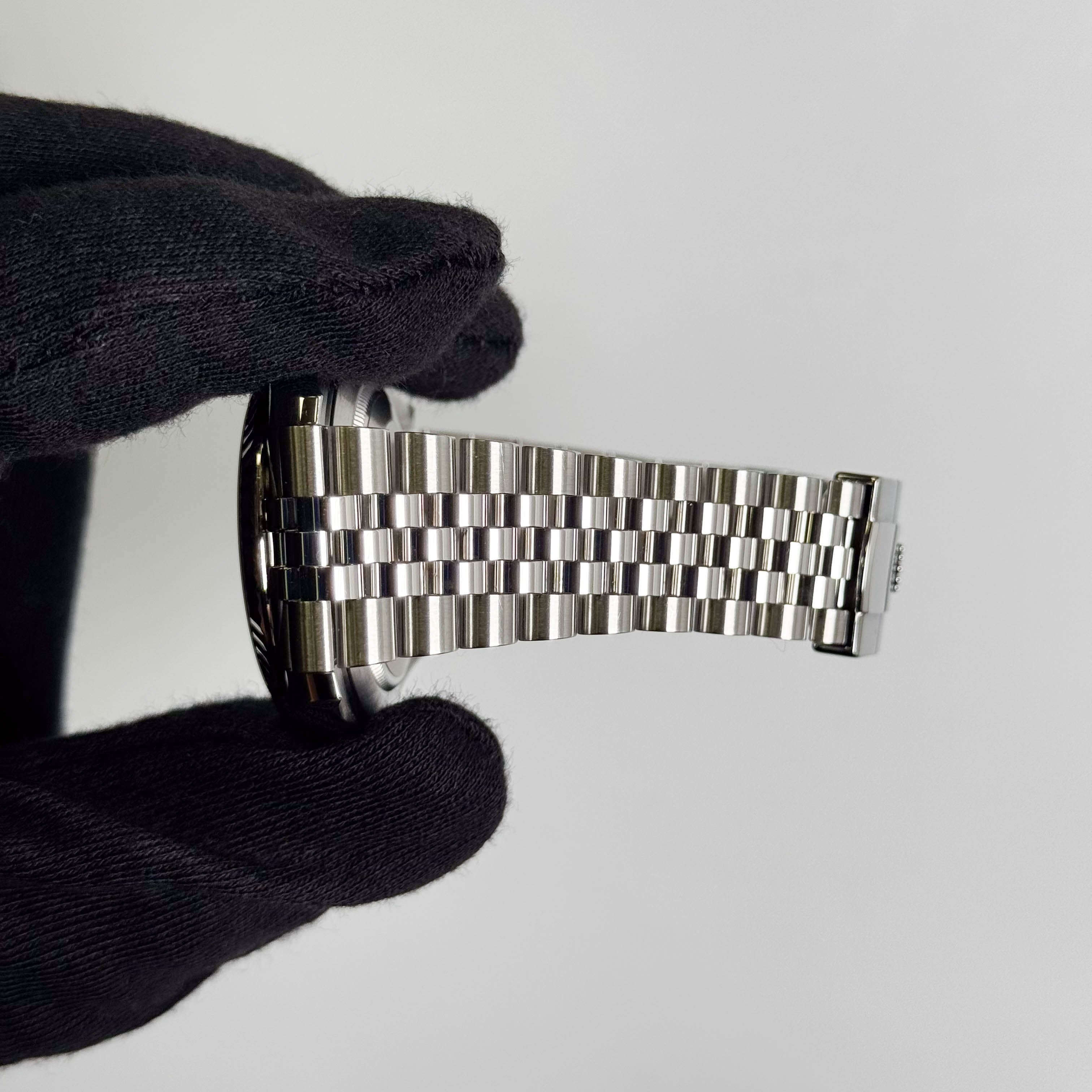 Rolex Datejust 41mm Rhodium Dial Watch Ref# 126334