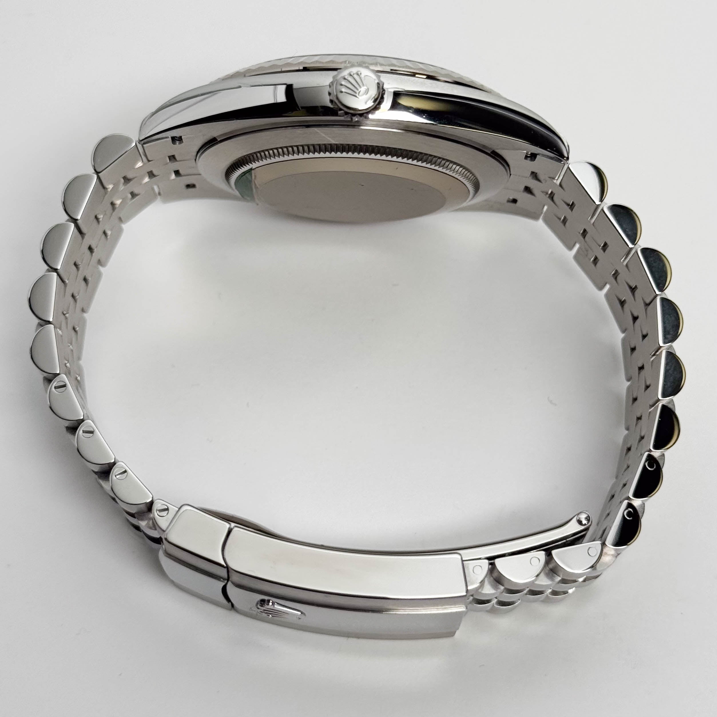 Rolex Datejust 41mm Rhodium Dial Watch Ref# 126334