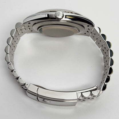 Rolex Datejust 41mm Rhodium Dial Watch Ref# 126334