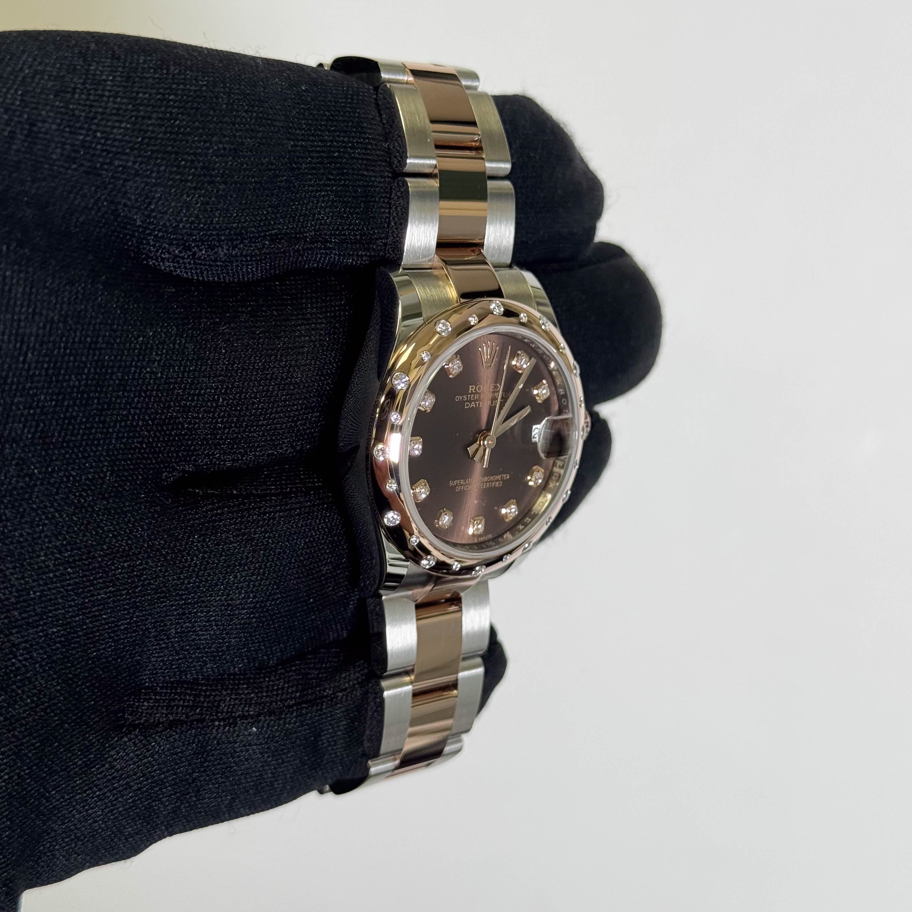 Rolex Datejust 31mm Chocolate Dial Watch Ref# 278341RBR - Happy Jewelers Fine Jewelry Lifetime Warranty