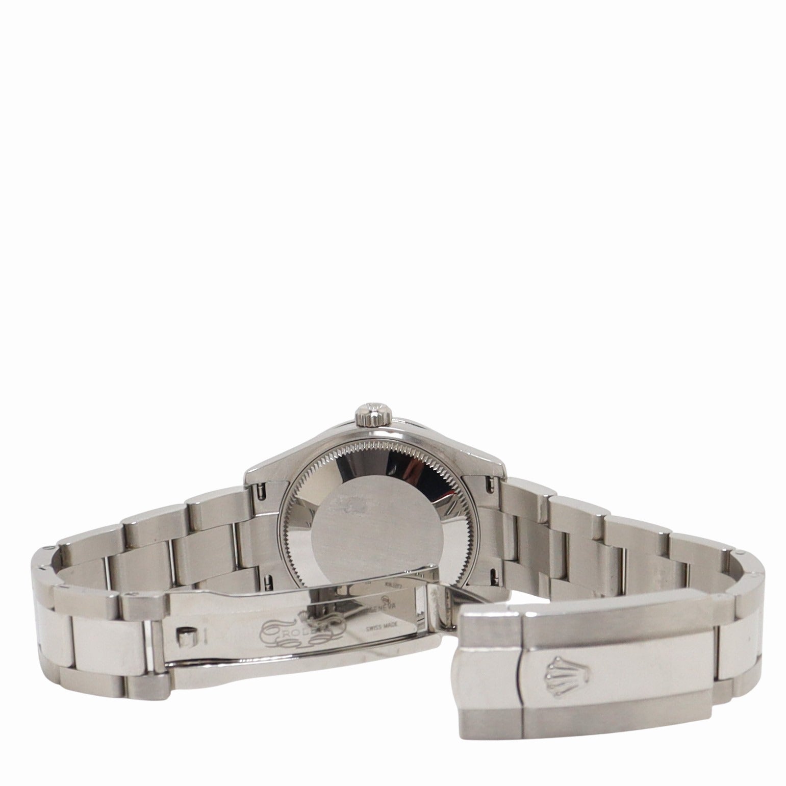 Rolex Datejust 31mm Stainless Steel Green Stick Dial Watch Reference# 278240 - Happy Jewelers Fine Jewelry Lifetime Warranty