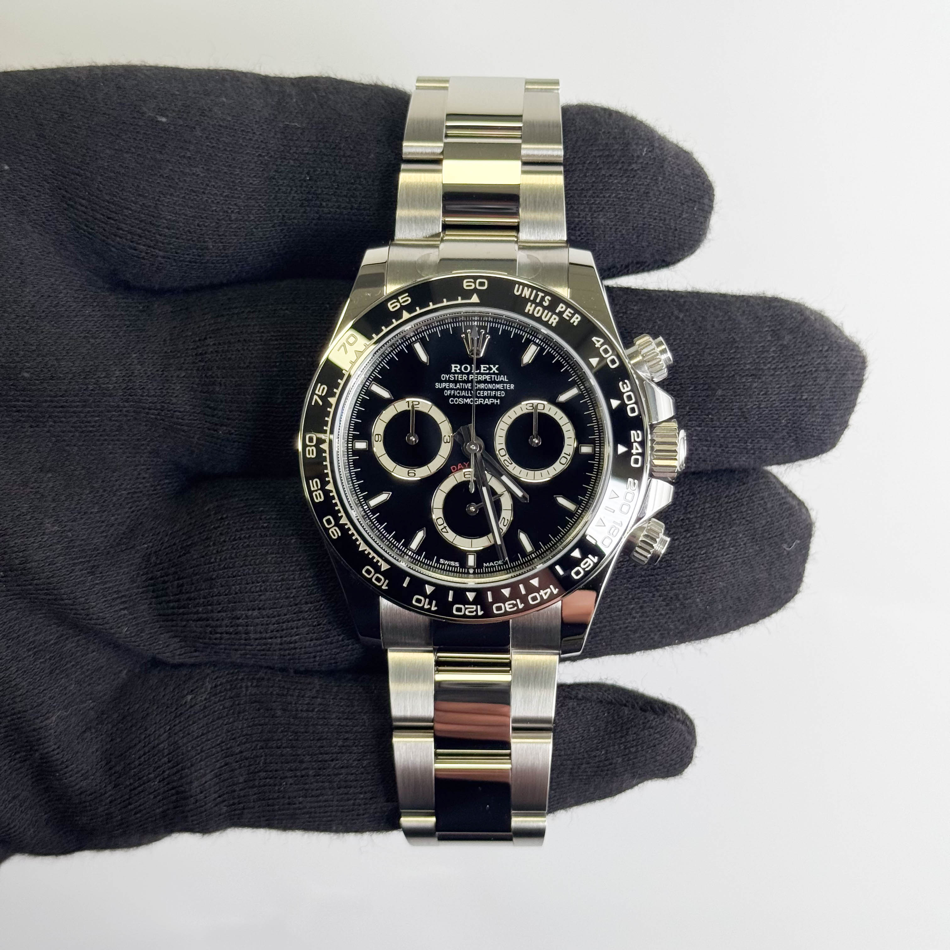 Rolex Daytona 40mm Black Dial Watch Ref# 126500LN