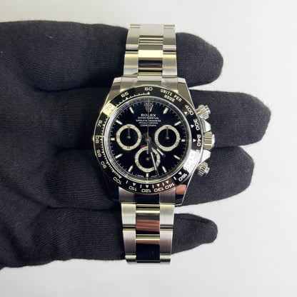 Rolex Daytona 40mm Black Dial Watch Ref# 126500LN