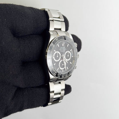 Rolex Daytona 40mm Black Dial Watch Ref# 126500LN
