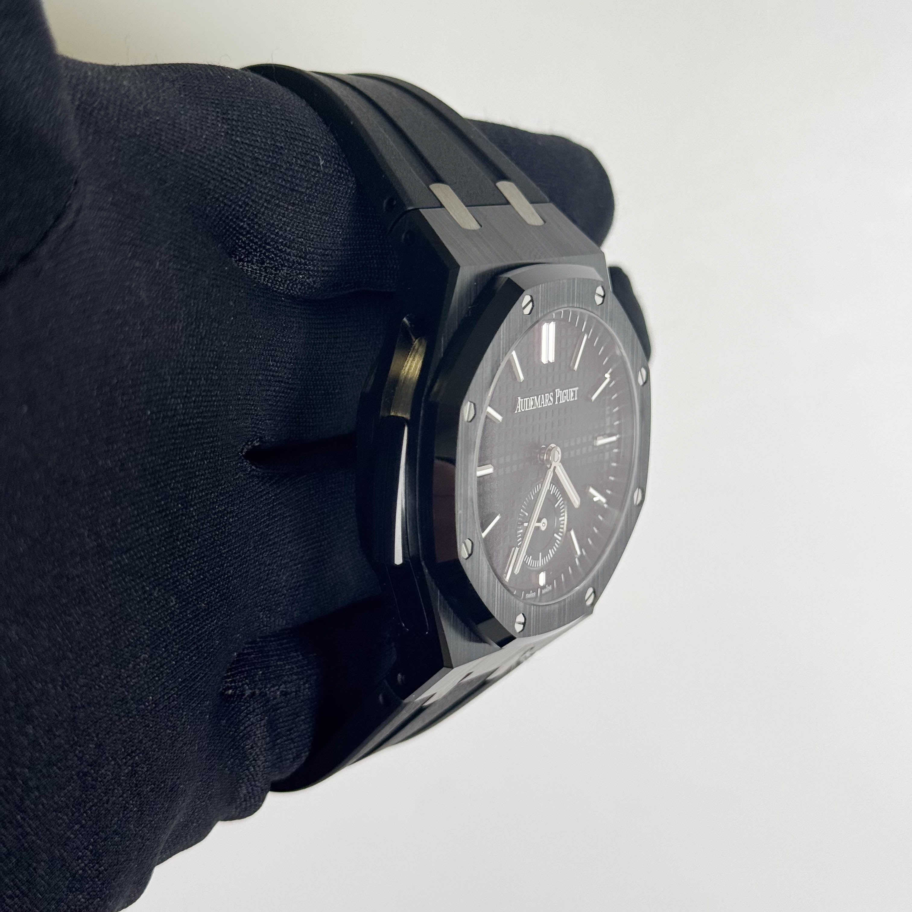 Audemars Piguet Royal Oak 42mm Black Dial Watch Ref# 26591CE.OO