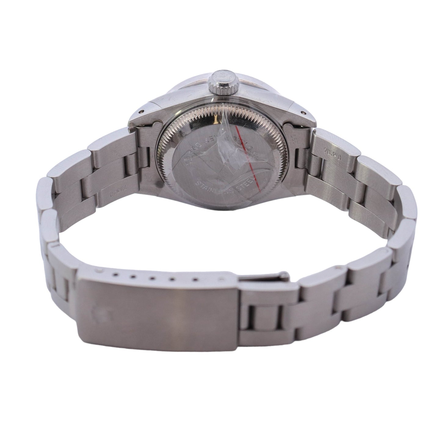 Rolex Datejust Stainless Steel 26mm White MOP Diamond Dial Watch Reference #: 69160 - Happy Jewelers Fine Jewelry Lifetime Warranty