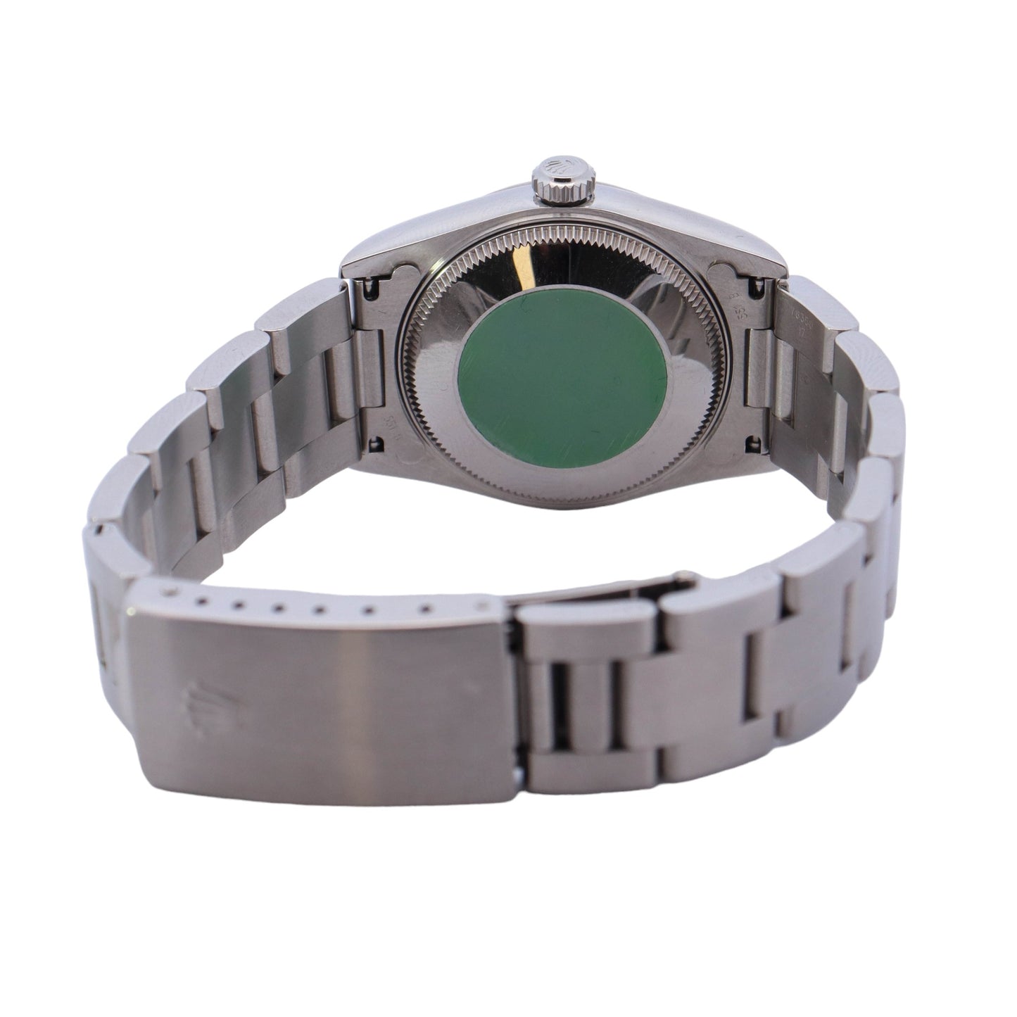 Rolex Datejust Stainless Steel 31mm Blue Stick Dial Watch Reference #: 68240 - Happy Jewelers Fine Jewelry Lifetime Warranty