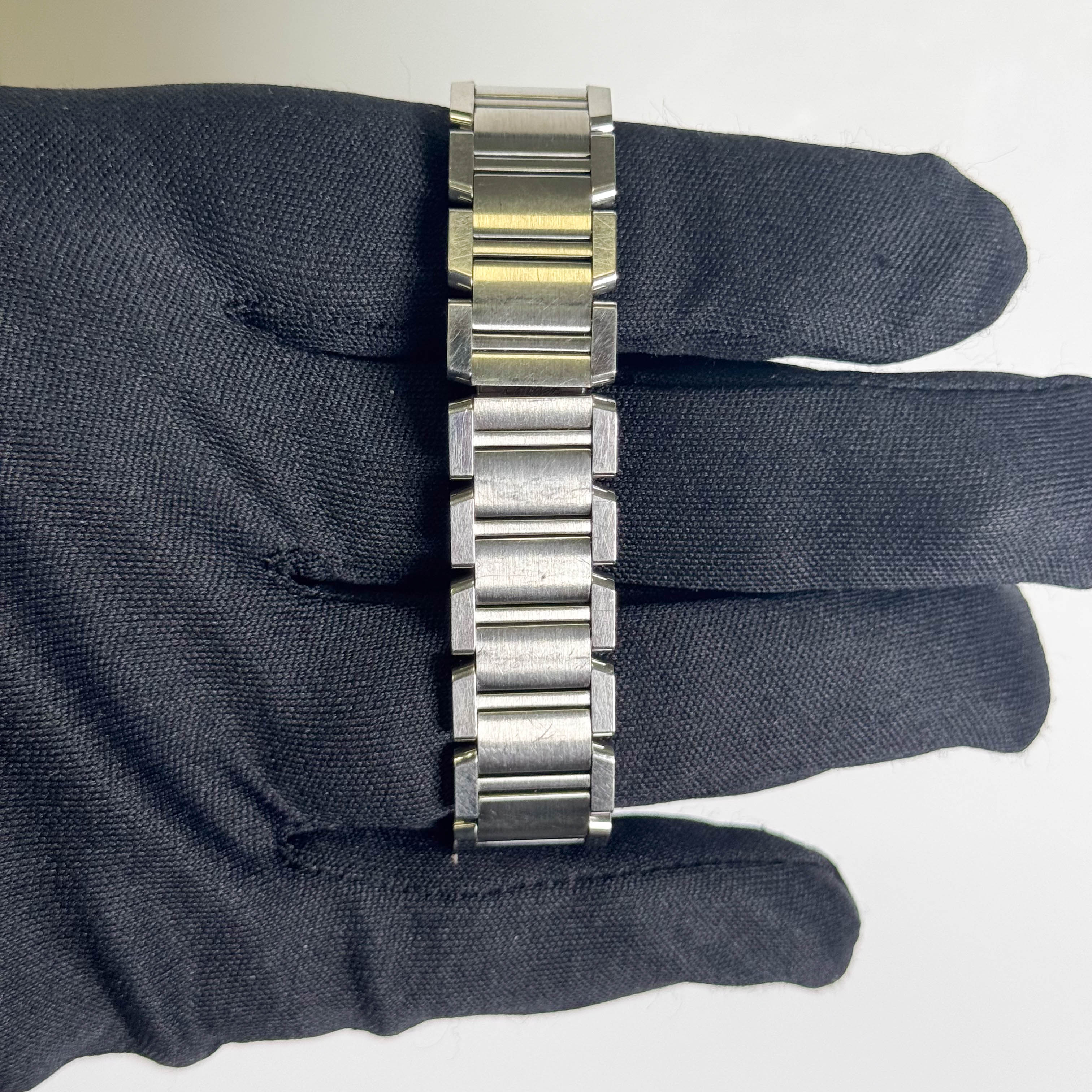 Cartier Tank 20mm Ivory Dial Watch Ref# W51008Q3