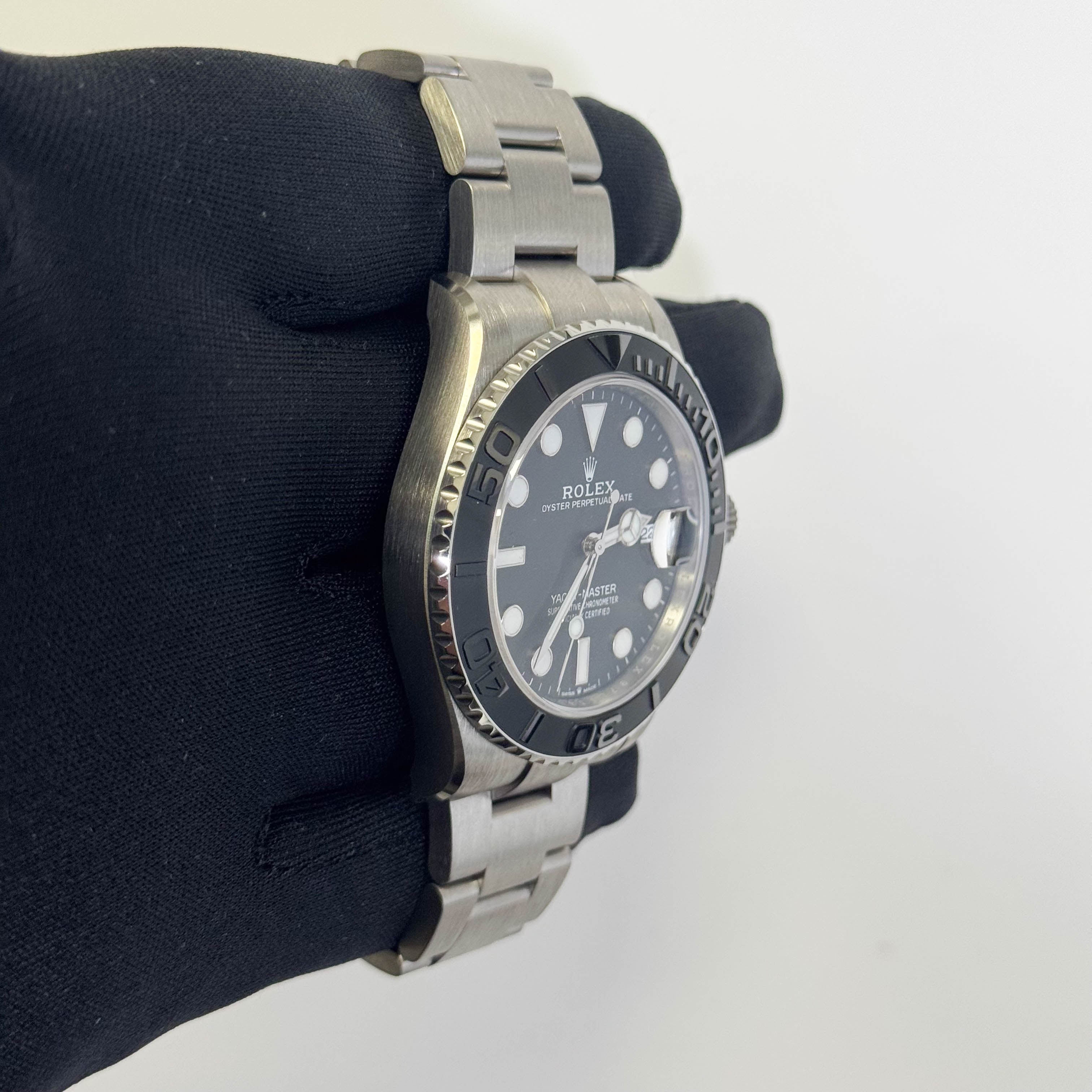 Rolex Yacht-Master 42mm Black Dial Watch Ref# 226627