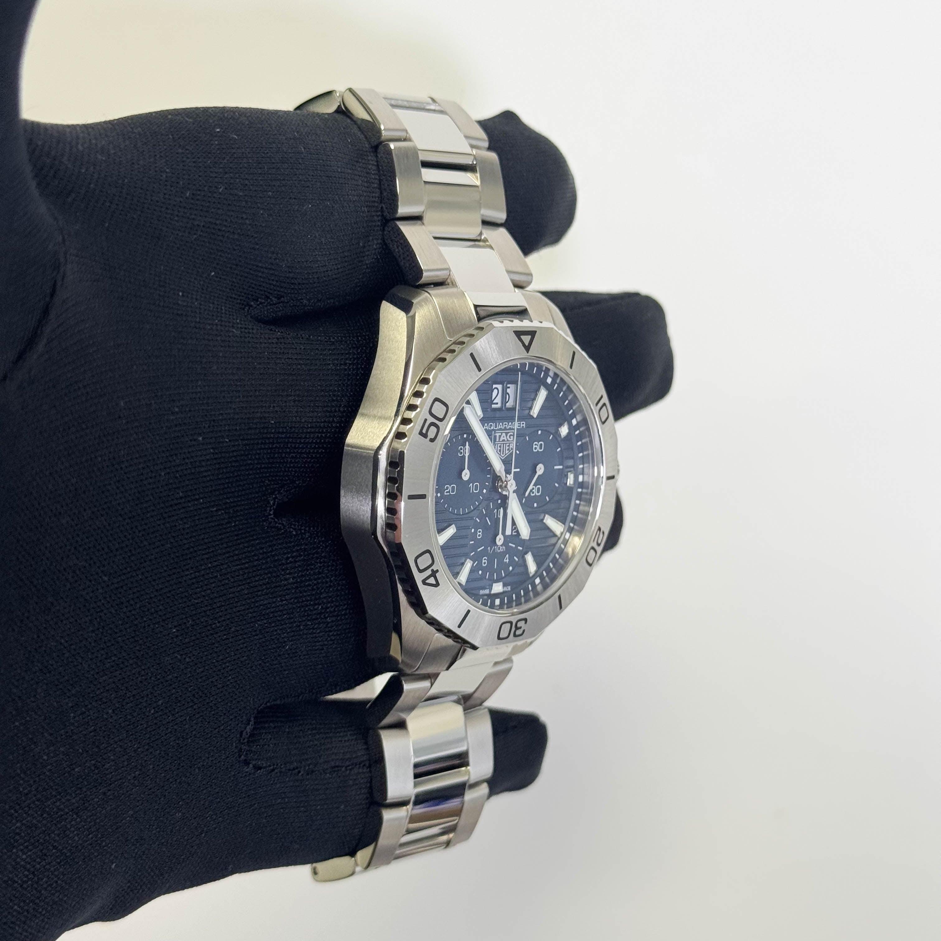 Tag Heuer Aquaracer 40mm Blue Dial Watch Ref# CBP1113.BA0627