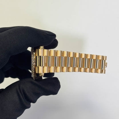 Rolex Day-Date 40mm Silver Dial Watch Ref# 228348RBR