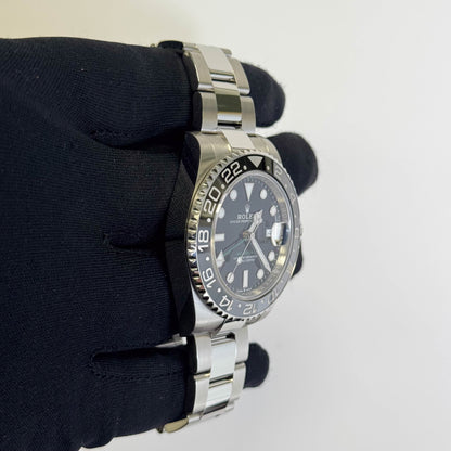 Rolex GMT-Master II 40mm Black Dial Ref# 126710GRNR