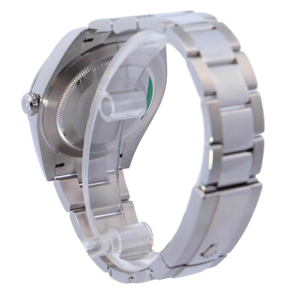 Rolex Datejust Stainless Steel 41mm White Roman Dial Watch Reference #: 126334 - Happy Jewelers Fine Jewelry Lifetime Warranty