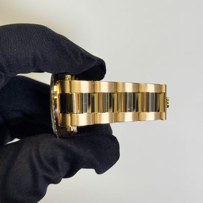 Rolex Day-Date 36mm White Dial Watch Ref# 118208