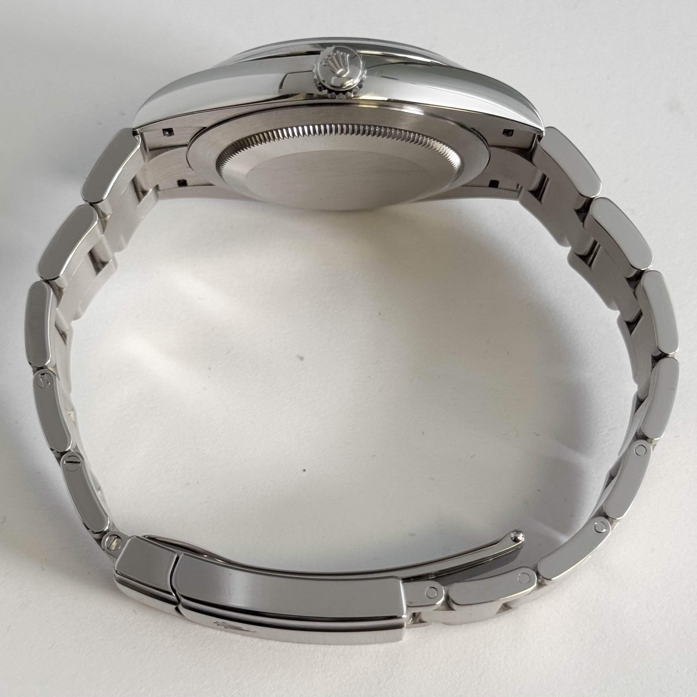 Rolex Oyster Perpetual 41mm Green Dial Watch Ref# 124300