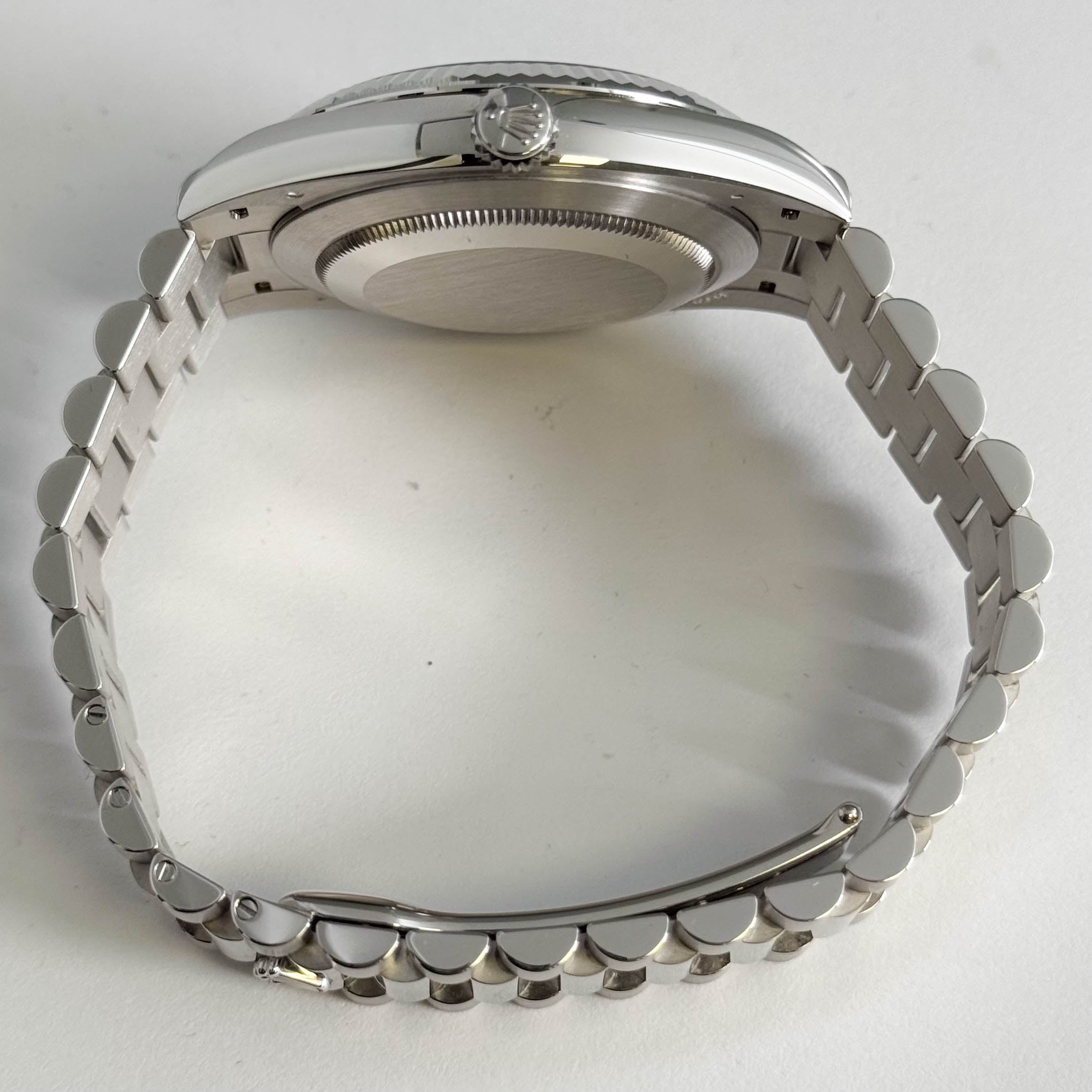 Rolex Day-Date 40mm Blue Dial Watch Ref# 228236