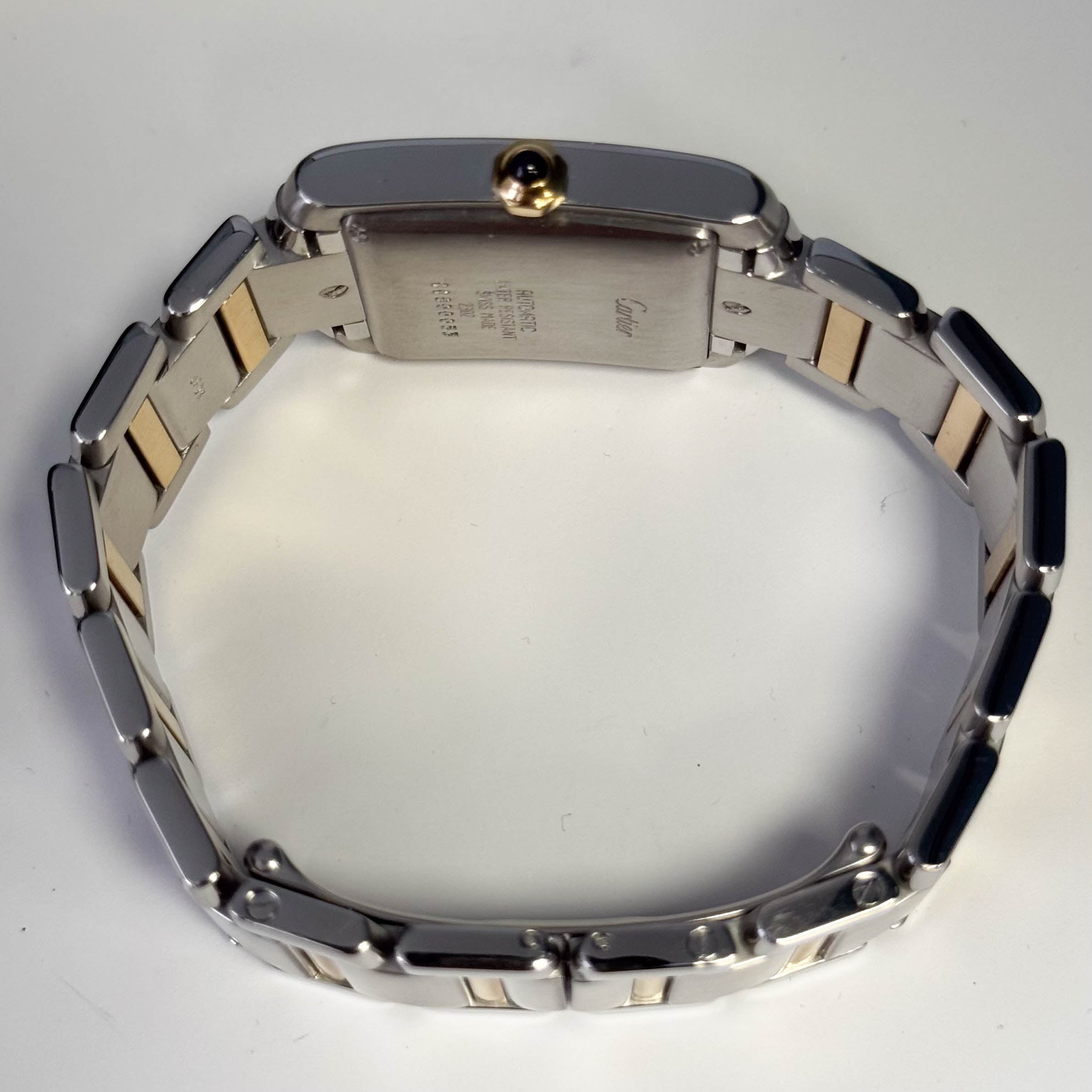 Cartier Tank Francaise 25mm Ivory Dial Ref#W51005Q4