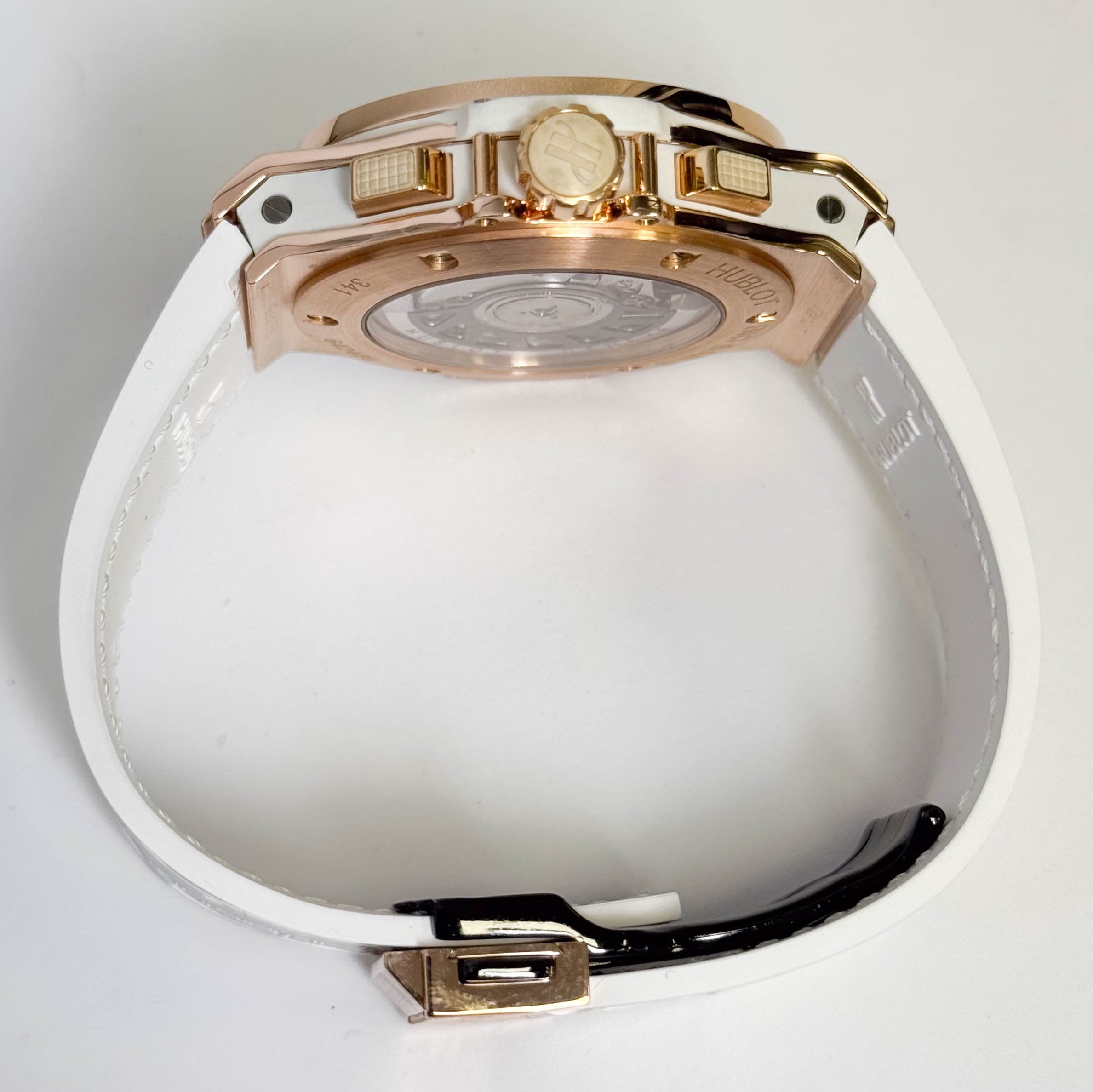 Hublot Big Bang 41mm White Dial Watch Ref# 341.PE.230.RW.114