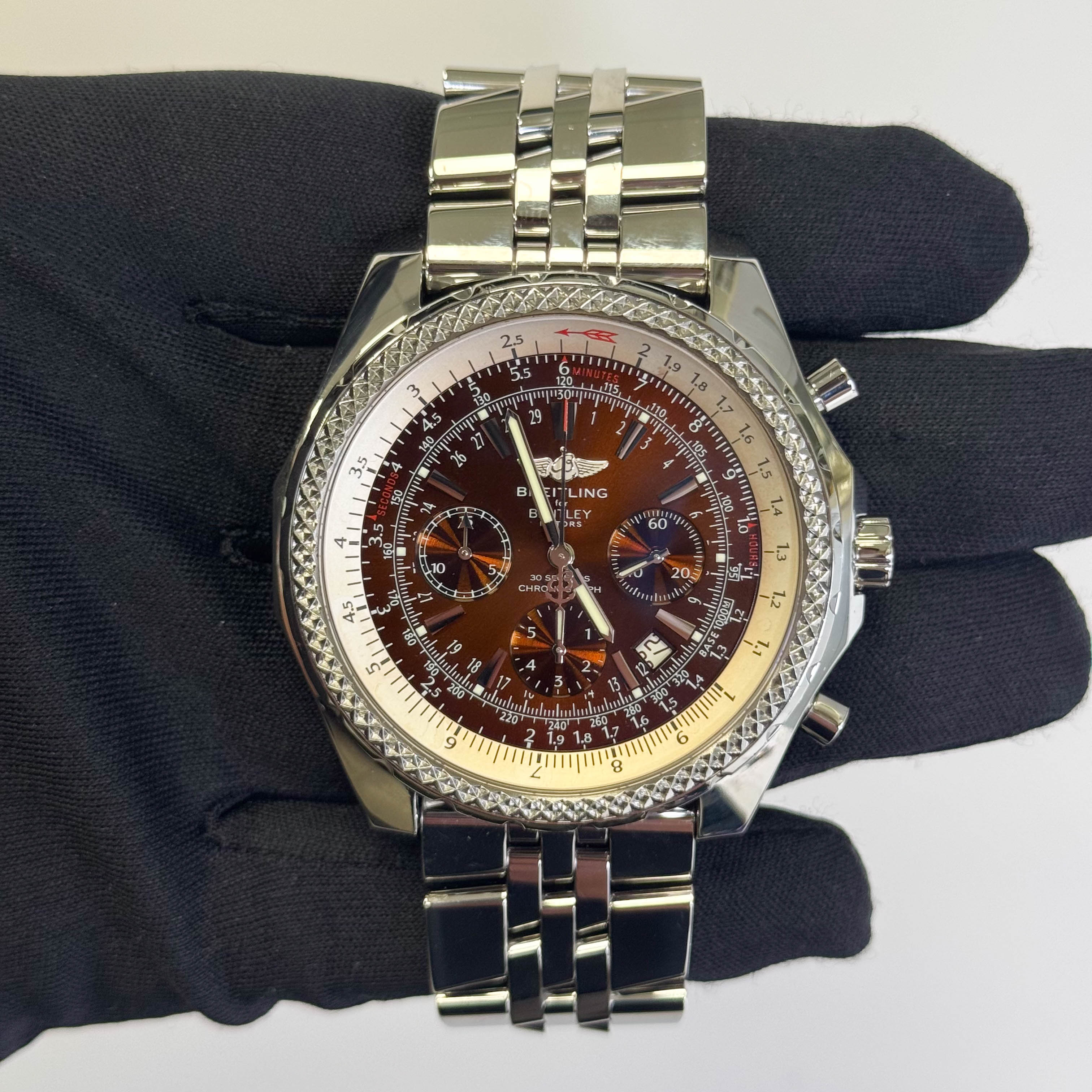 Breitling Bentley 48mm Bronze Dial Watch Ref# A25362