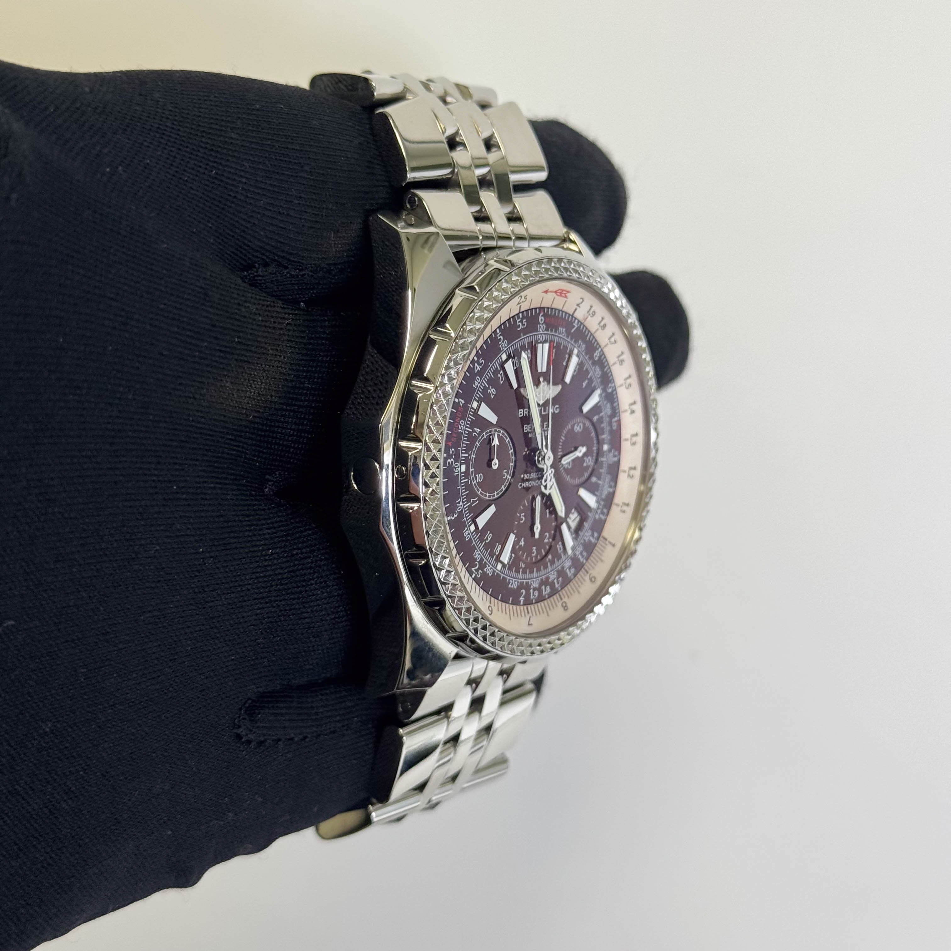 Breitling Bentley 48mm Bronze Dial Watch Ref# A25362