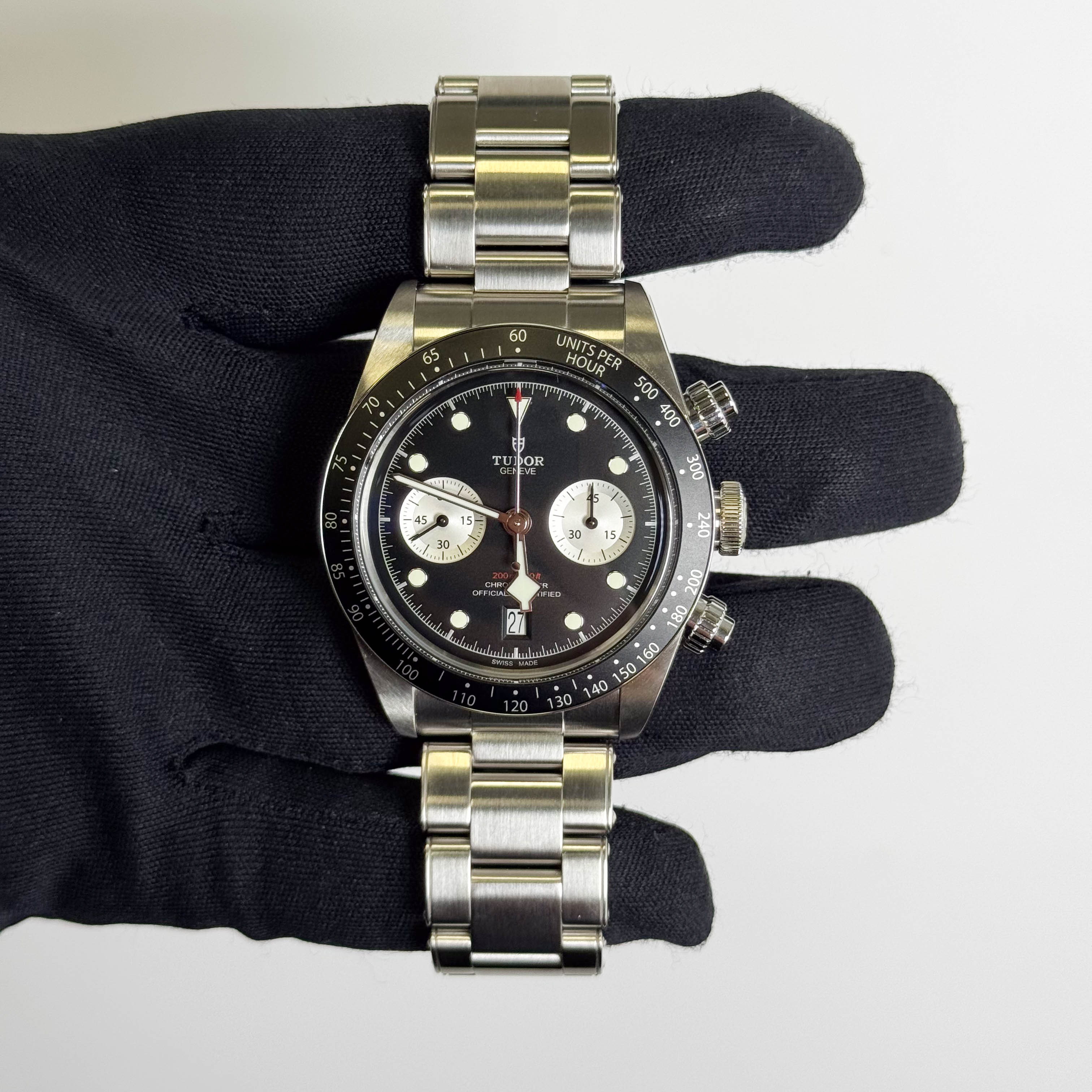 Tudor Black Bay 41mm Black Dial Watch Ref# 79360N