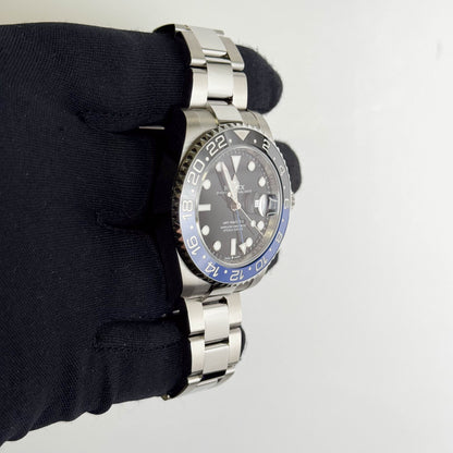 Rolex GMT Master II 40mm Black Dial Watch Ref# 126710BLNR - Happy Jewelers Fine Jewelry Lifetime Warranty