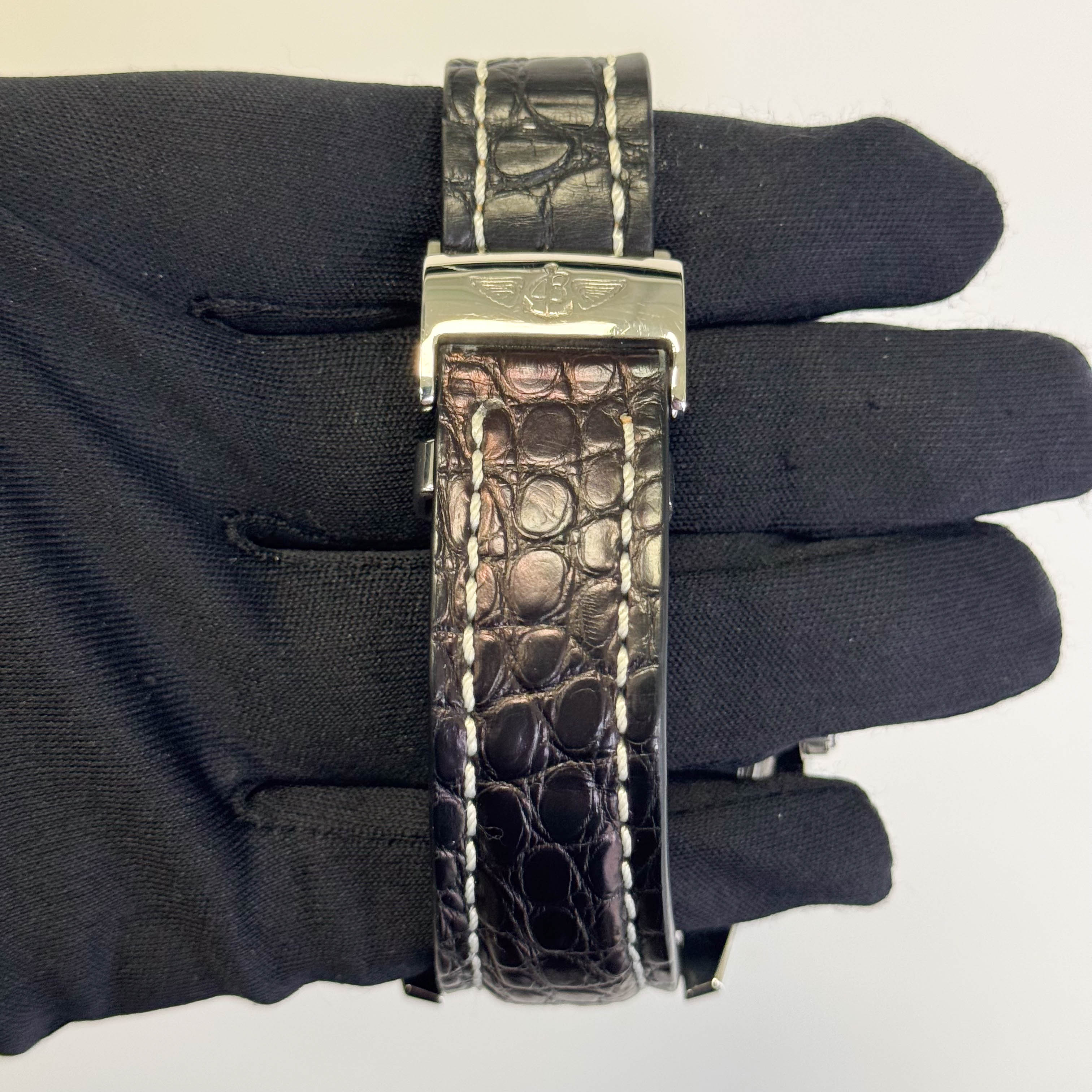 Breitling Bentley 49mm White Dial Watch Ref# A25366