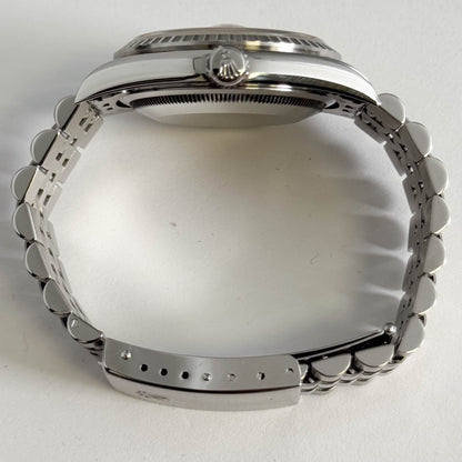 Rolex Datejust 36mm Silver Dial Watch Ref# 16220