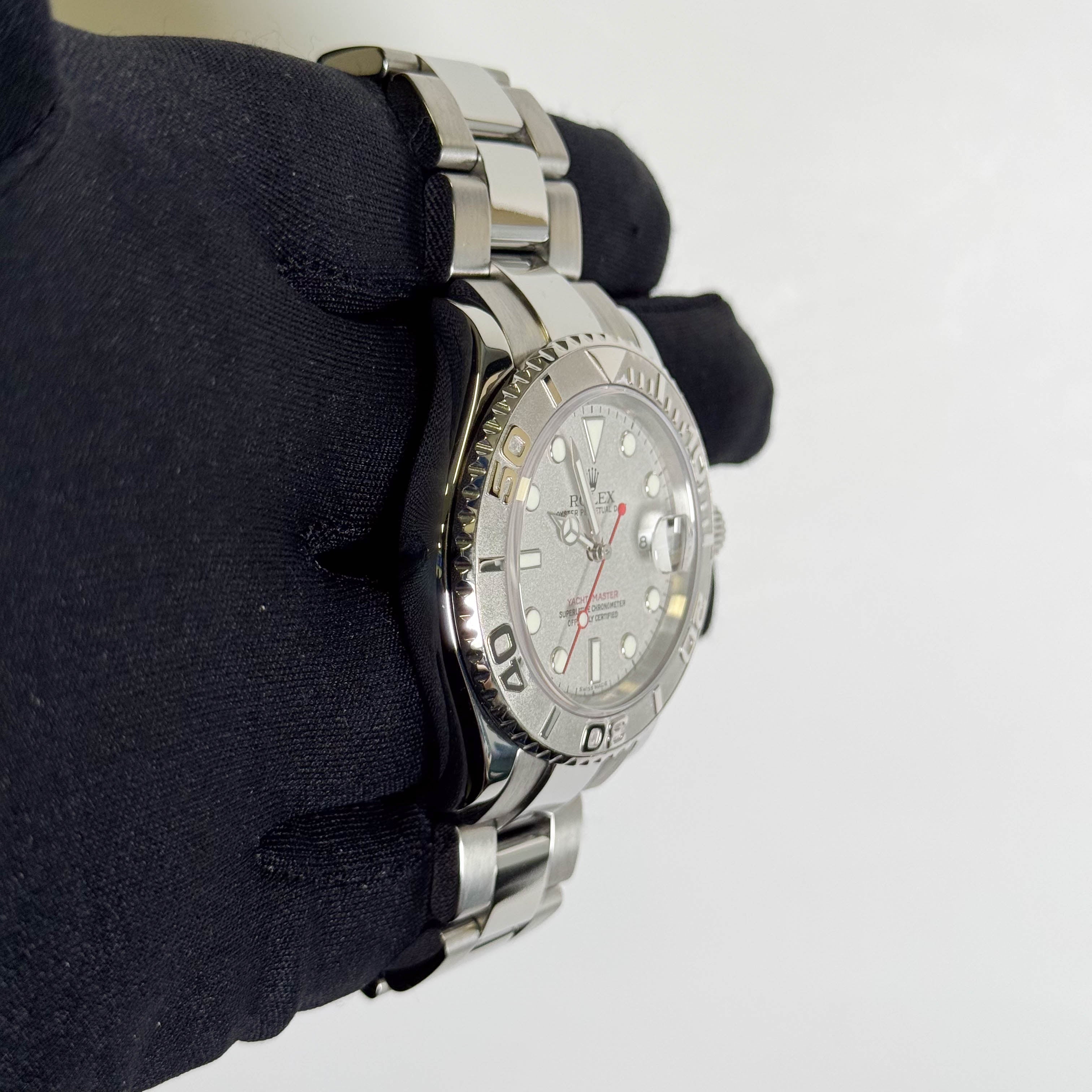 Rolex Yacht-Master 40mm Silver Dial Watch Ref# 116622