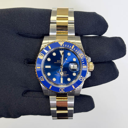 Rolex Submariner 40mm Blue Dial Watch Ref# 116613LB