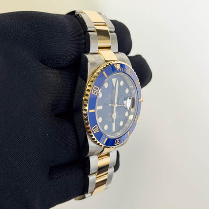 Rolex Submariner 40mm Blue Dial Watch Ref# 116613LB