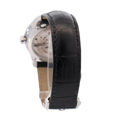 Omega De Ville Hour Vision Stainless Steel 41mm Silver Stick Dial Watch Ref# 431.33.41.21.02.001 - Happy Jewelers Fine Jewelry Lifetime Warranty