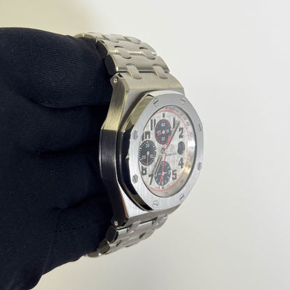 Audemars Piguet Royal Oak Offshore 42mm White Dial Watch Ref# 26170ST.OO.D101CR.02