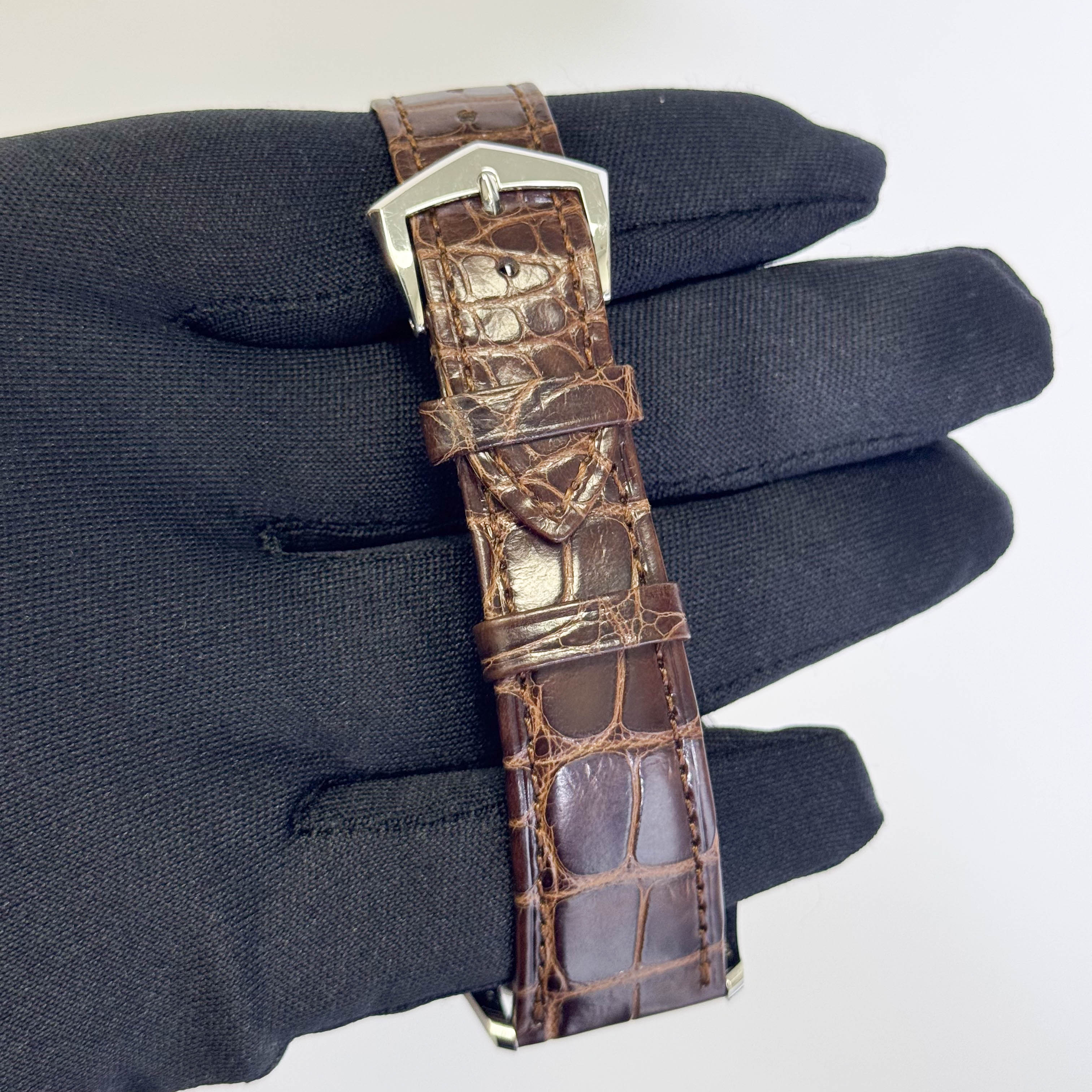 Patek Philippe Calatrava 38mm Salmon Dial Watch Ref# 6196P-001