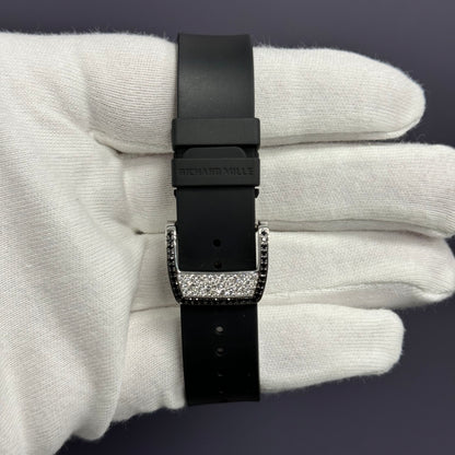 Richard Mille RM71-01 Factory Set White Gold Skeleton Dial Watch Ref# RM71-01 - Happy Jewelers Fine Jewelry Lifetime Warranty