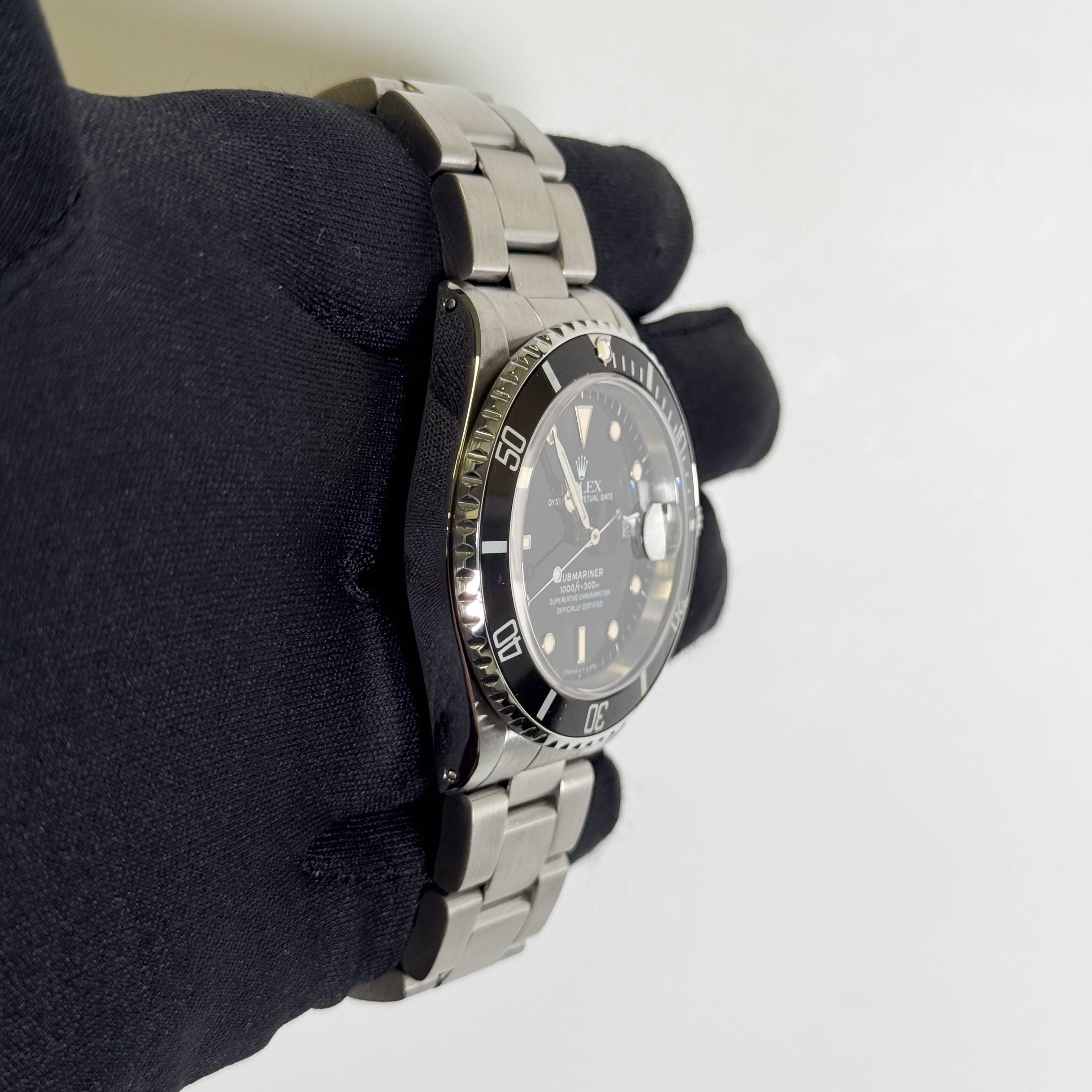 Rolex Submariner 40mm Black Dial Watch Ref# 16610