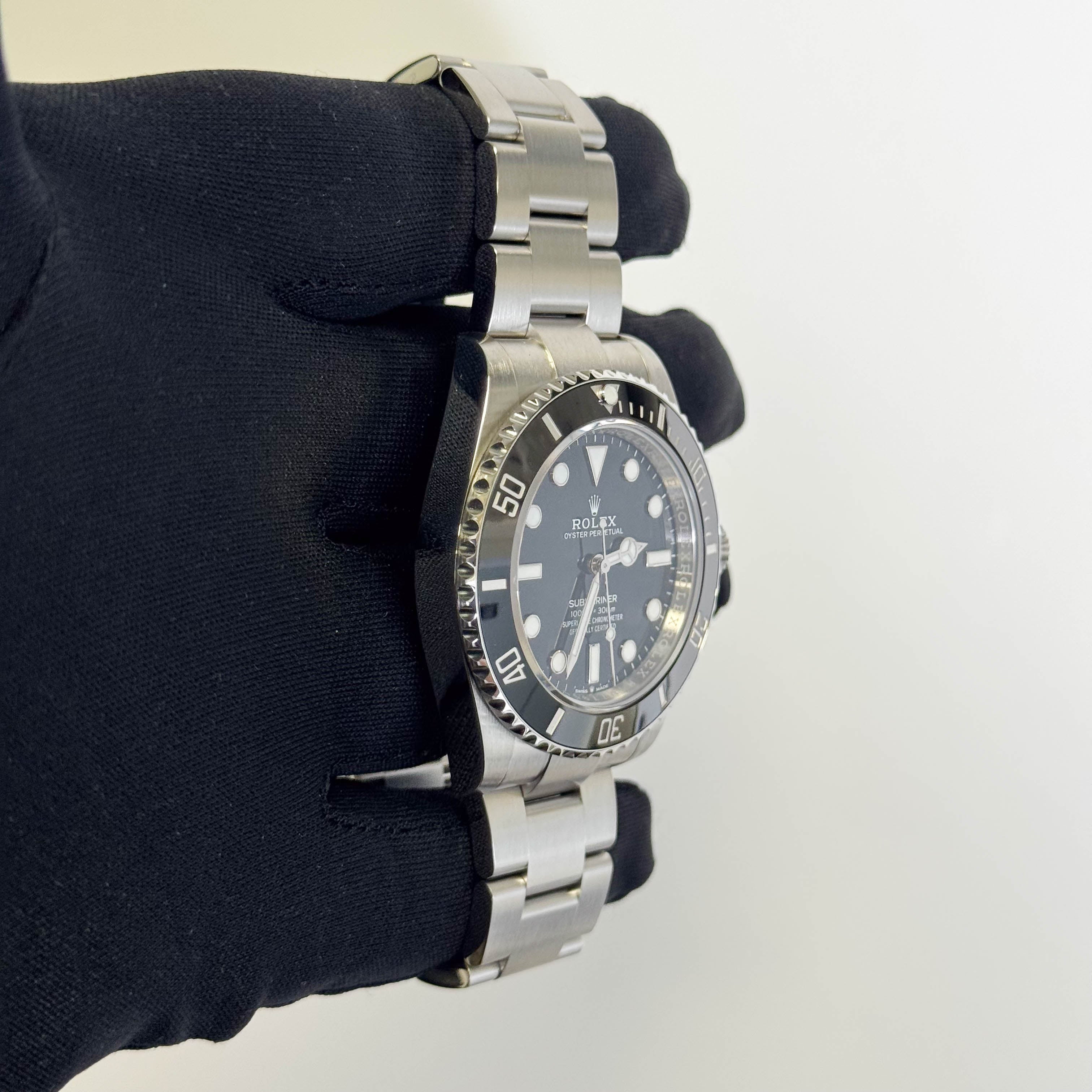 Rolex Submariner 41mm Black Dial Watch Ref# 124060