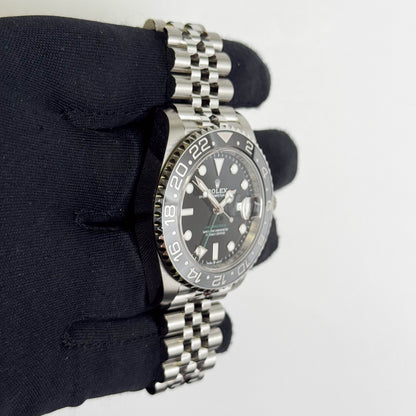 Rolex GMT-Master II 40mm Black Dial Watch Ref# 126710GRNR - Happy Jewelers Fine Jewelry Lifetime Warranty