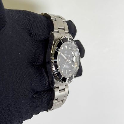 Rolex Submariner 40mm Black Dial Watch Ref# 16610