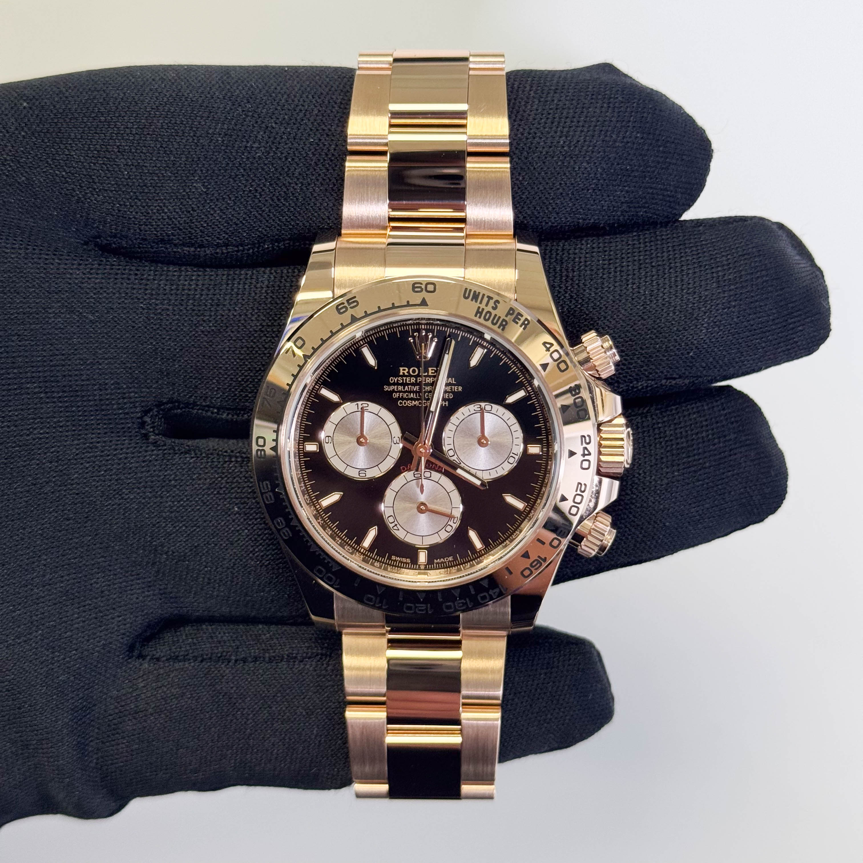 Rolex Daytona 40mm Black Dial Watch Ref# 126505