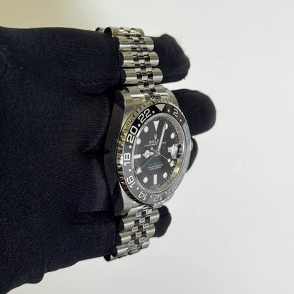 Rolex GMT-Master II 40mm Black Dial Watch Ref# 126710GRNR - Happy Jewelers Fine Jewelry Lifetime Warranty